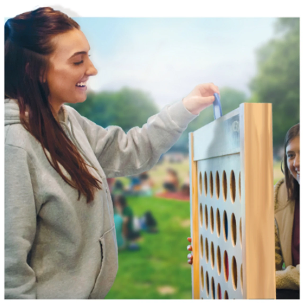 Personalized Jungle Family Giant Connect Four Game - Image 5