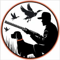 Duck Hunt Cornhole Decal