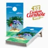 Small Island Cornhole Set With Bags