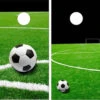 Soccer Field Cornhole Wraps - Set Of 2