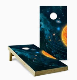 Solar System Cornhole Set With Bags
