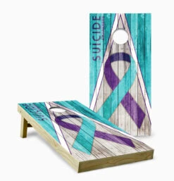 Suicide Awareness Version 3 Cornhole Set With Bags