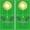 Tennis Cornhole Wraps - Set Of 2