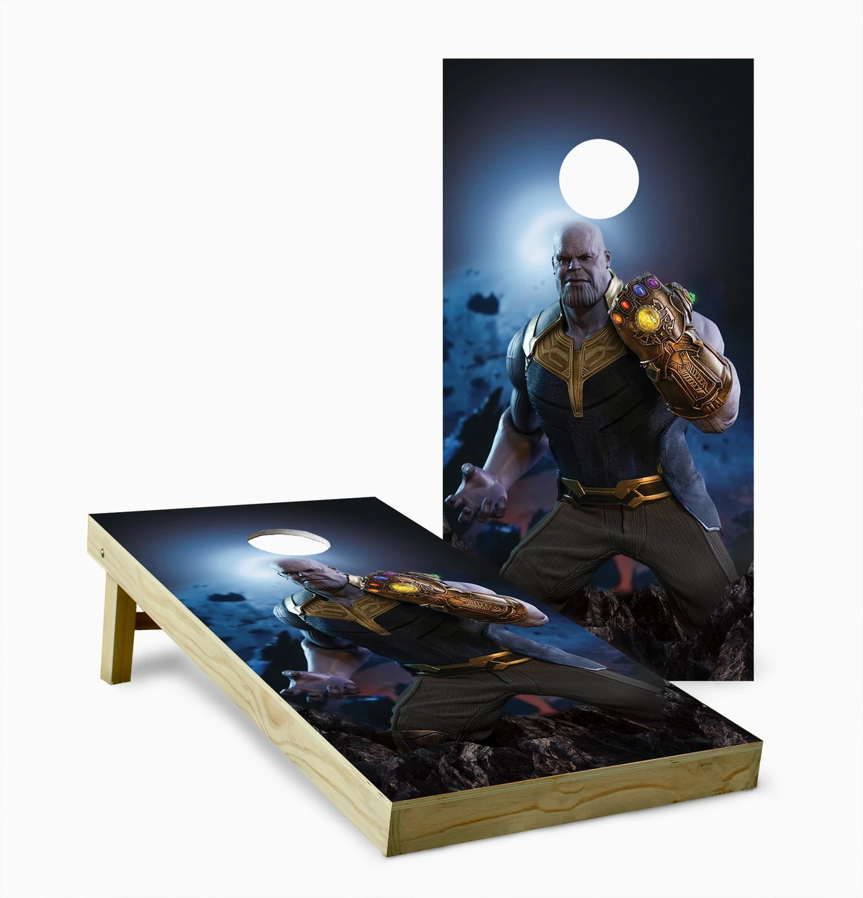 Thanos Cornhole Set With Bags