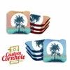Tropical Palms Professional Cornhole Bags - Set Of 8