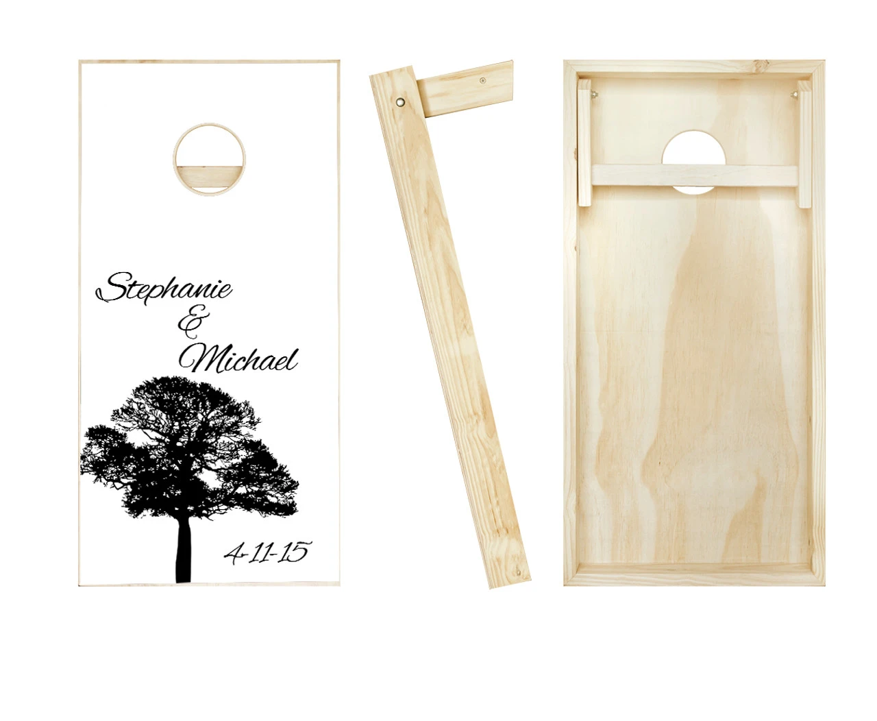 Wedding Cornhole Set With Bags - Image 2