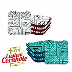 White Aqua Tech Professional Cornhole Bags - Set Of 8