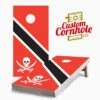 Skull And Sword With Stripes Cornhole Set With Bags