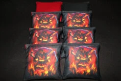 Fire Rescue (Version 9) Cornhole Bags - Set Of 8