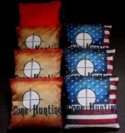 Gone Hunting Cornhole Bags - Set Of 8