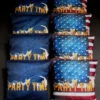 Party Time Cornhole Bags - Set Of 8