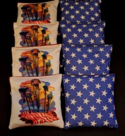 Honor Military Heroes Cornhole Bags - Set Of 8